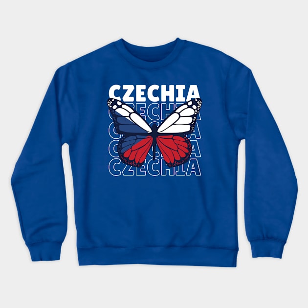 I Love Czech Republic // Czech Flag // Czechia Pride Crewneck Sweatshirt by SLAG_Creative